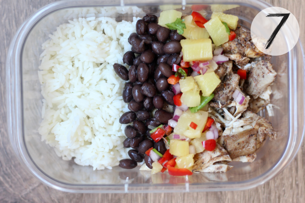 Place Pineapple Salsa On Top