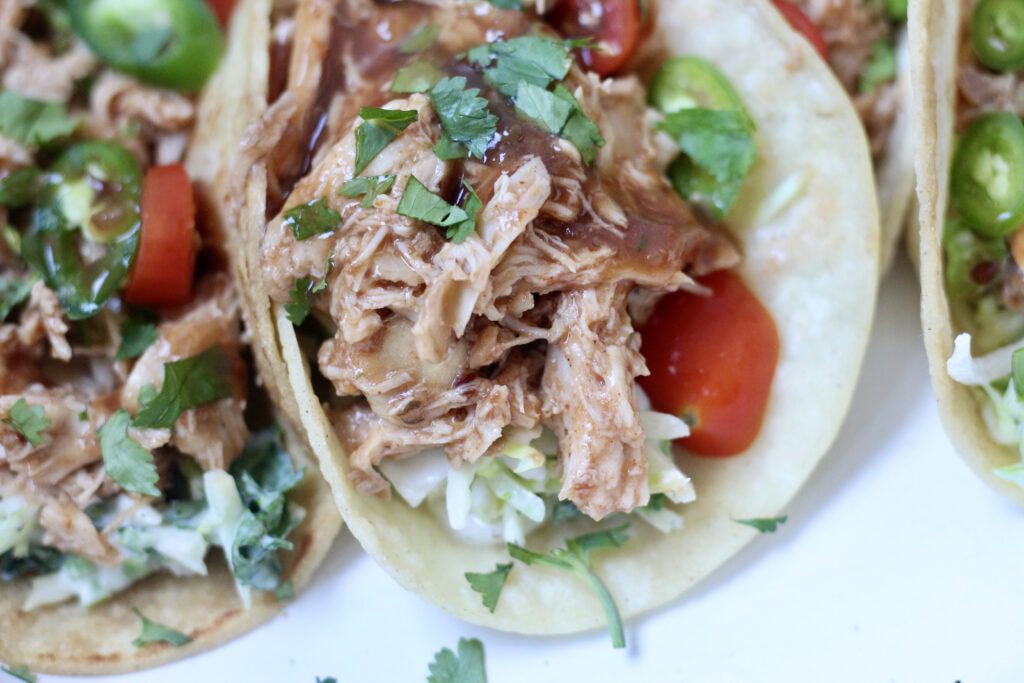 BBQ Tacos Up Close