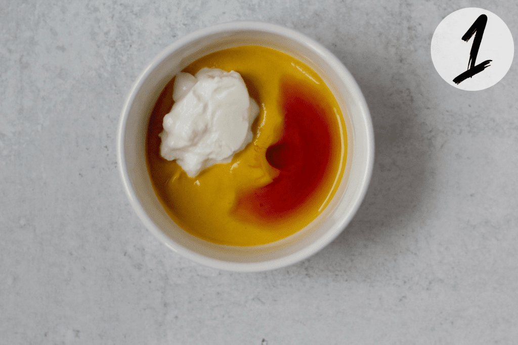 Pour all ingredients together