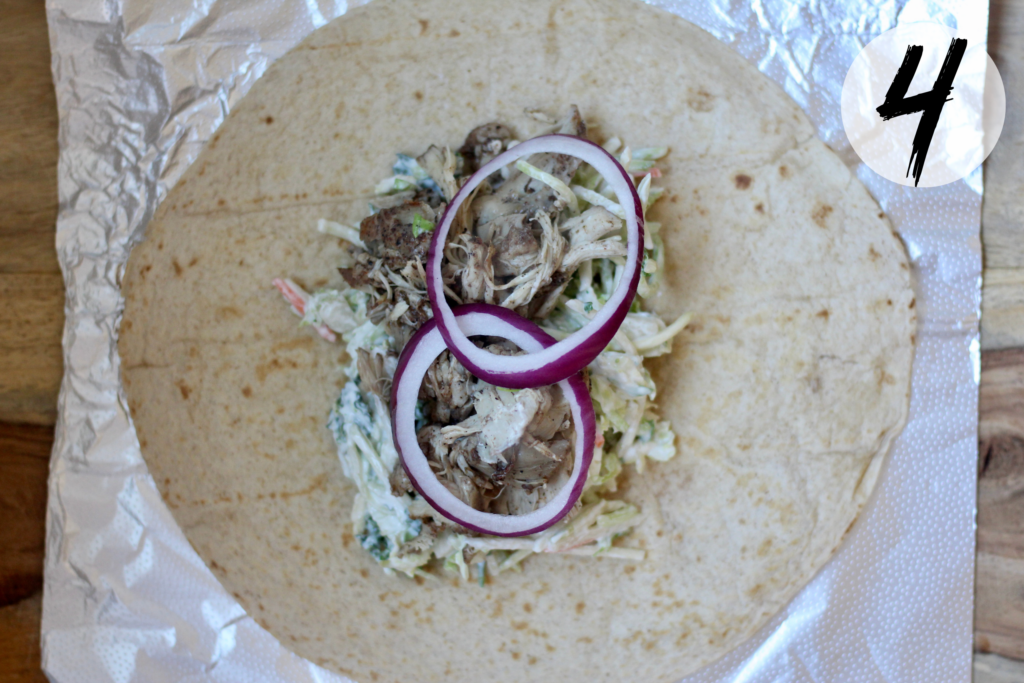 Place Red Onions on top
