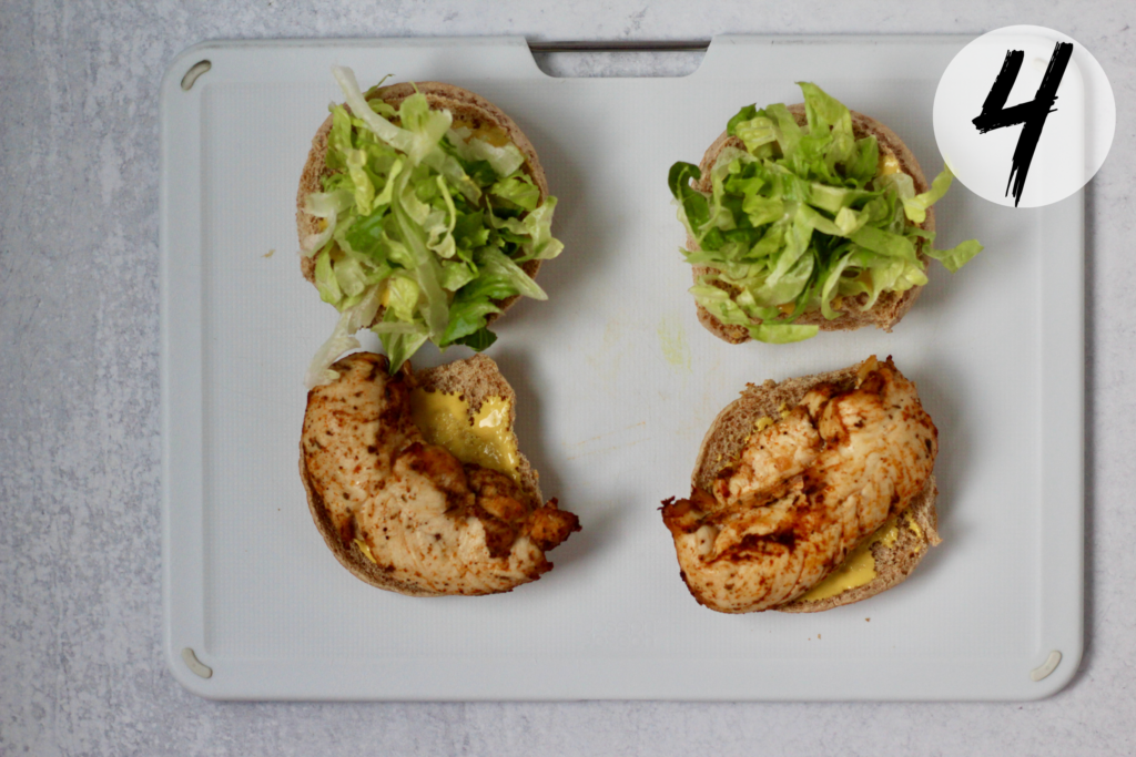 Place Shredded Lettuce on Top