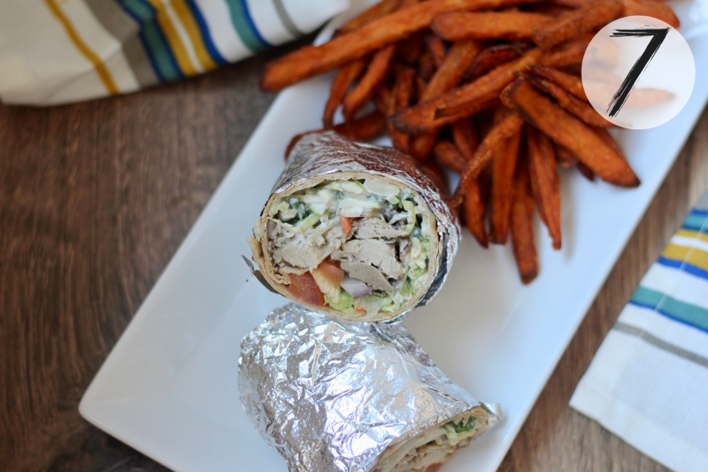 Jamaican Jerk Chicken Wrap