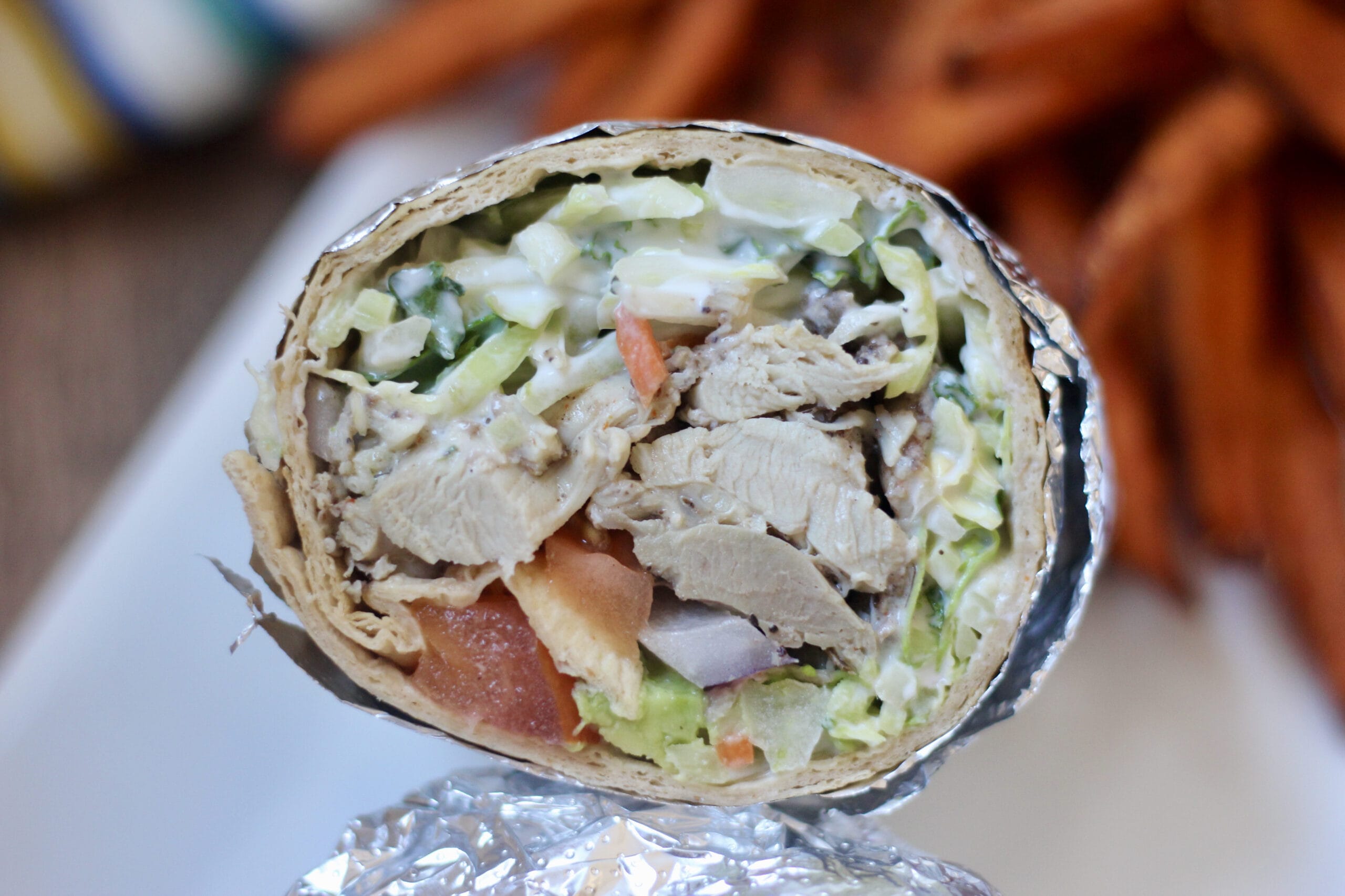 Jerk Chicken Wrap