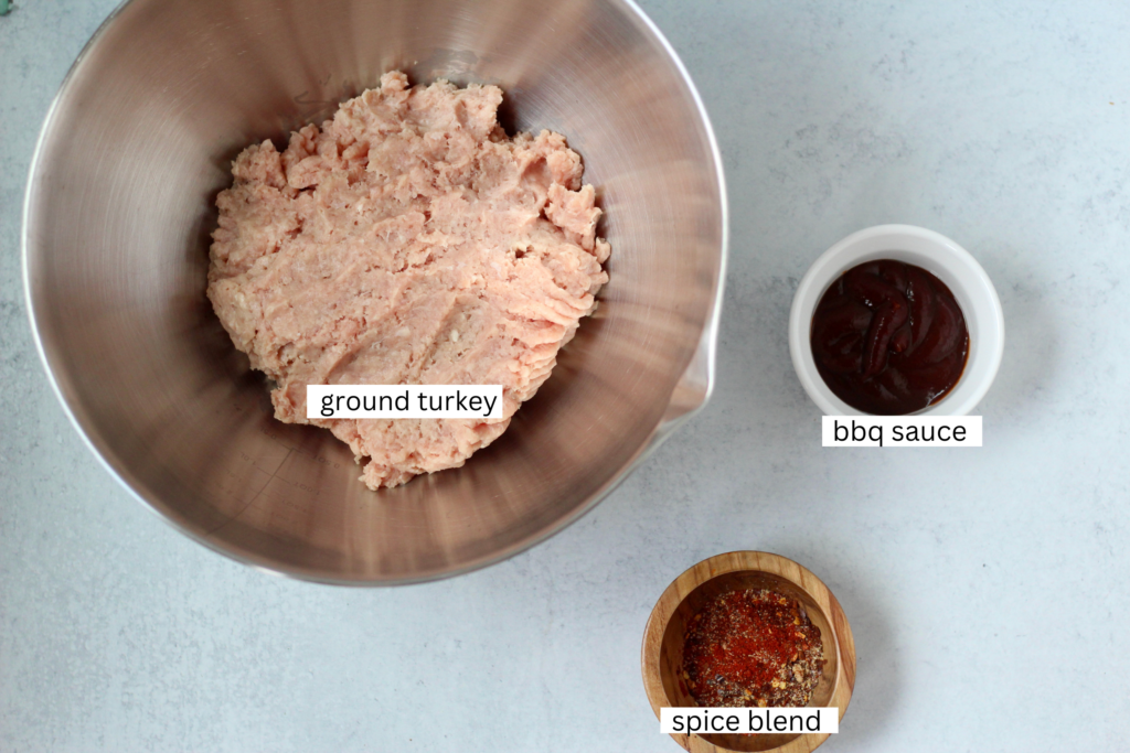 BBQ Meatball Ingredients