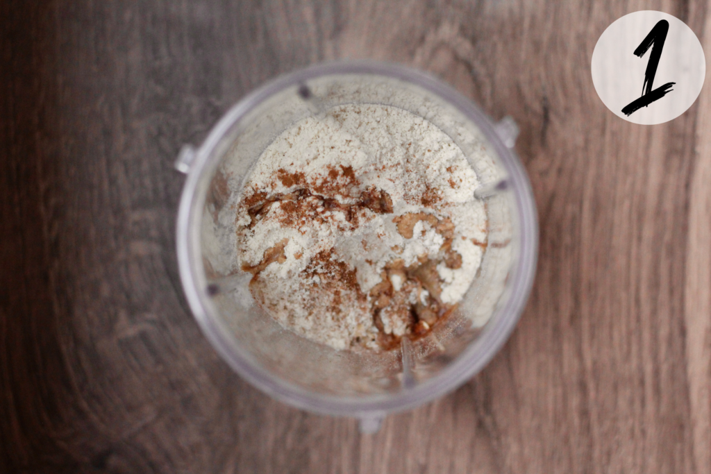 Add all the ingredients to a blender