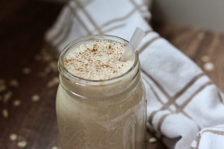 Protein vanilla smoothie