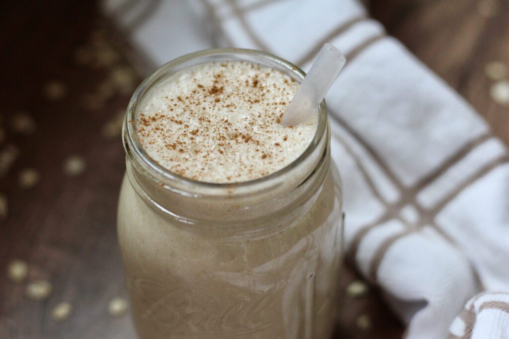 Vanilla protein smoothie