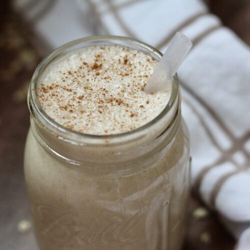 Vanilla protein smoothie