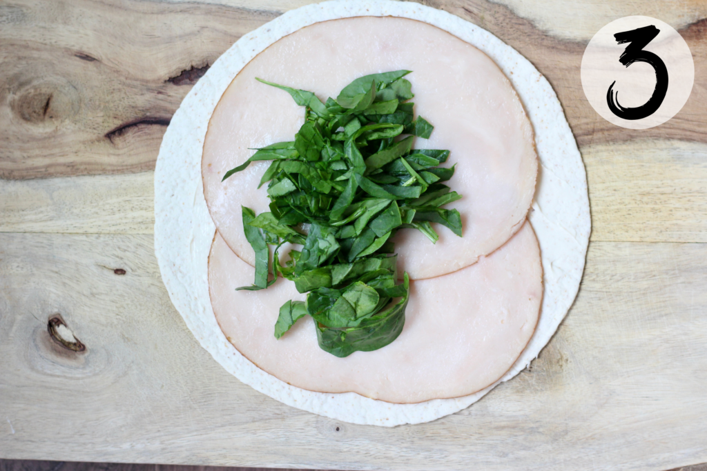 And the spinach
