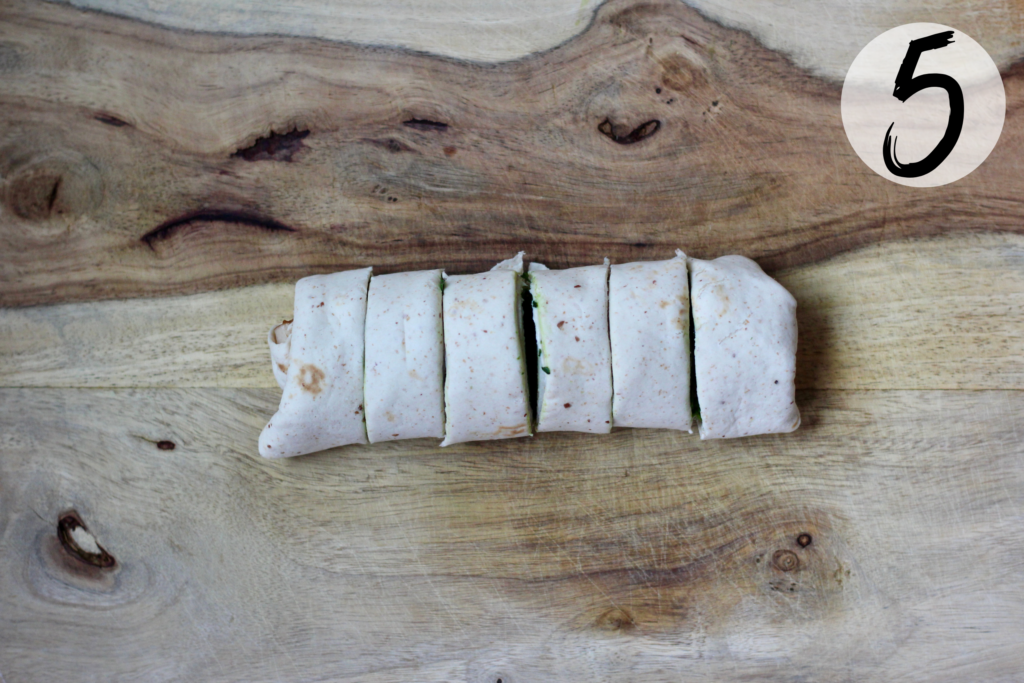 Slice into pinwheels