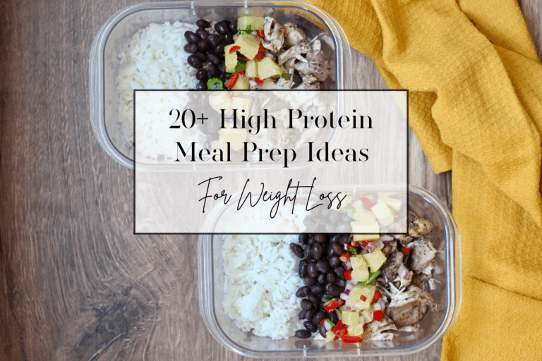 High Protein Meals for Weight Loss