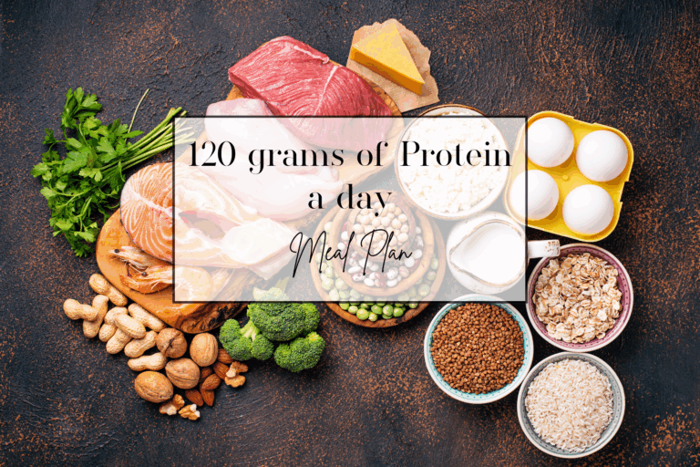 120 grams a day protein meal plan