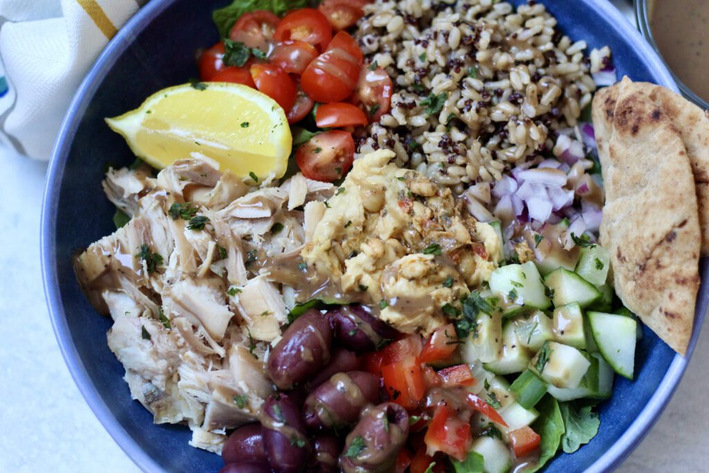 Grain Bowl with Dressing