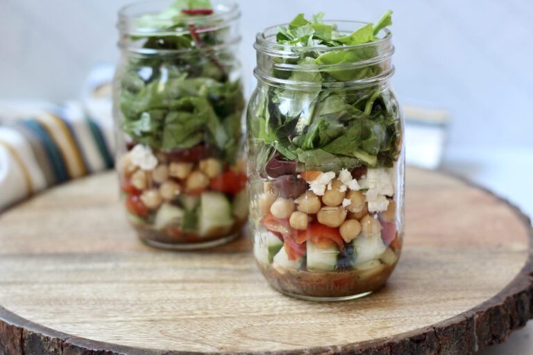 Meal Prep Mason Jar Salads