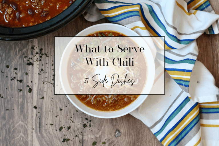 What to serve with Chili