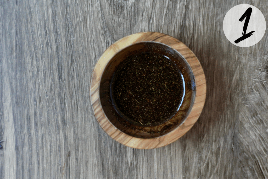 Mix Seasonings and Oil