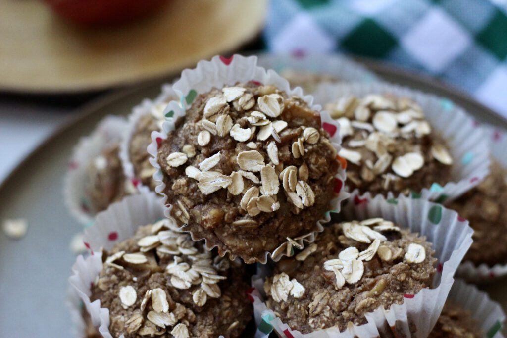 Baked Apple Cinnamon Muffins