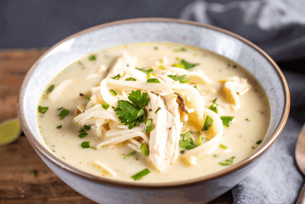 Creamy Chicken Noodle Soup
