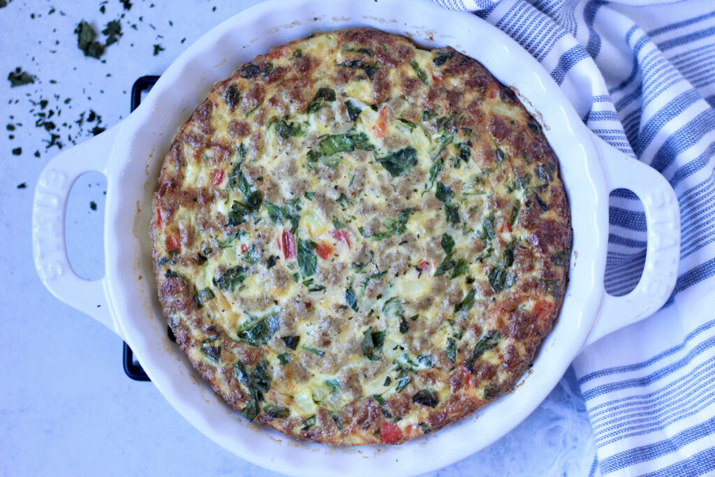 Crustless Healthy Quiche Recipe