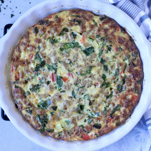 Crustless Healthy Quiche Recipe