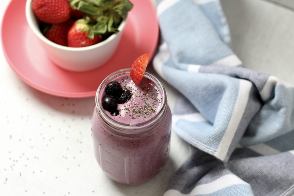 Strawberry Blueberry Smoothie