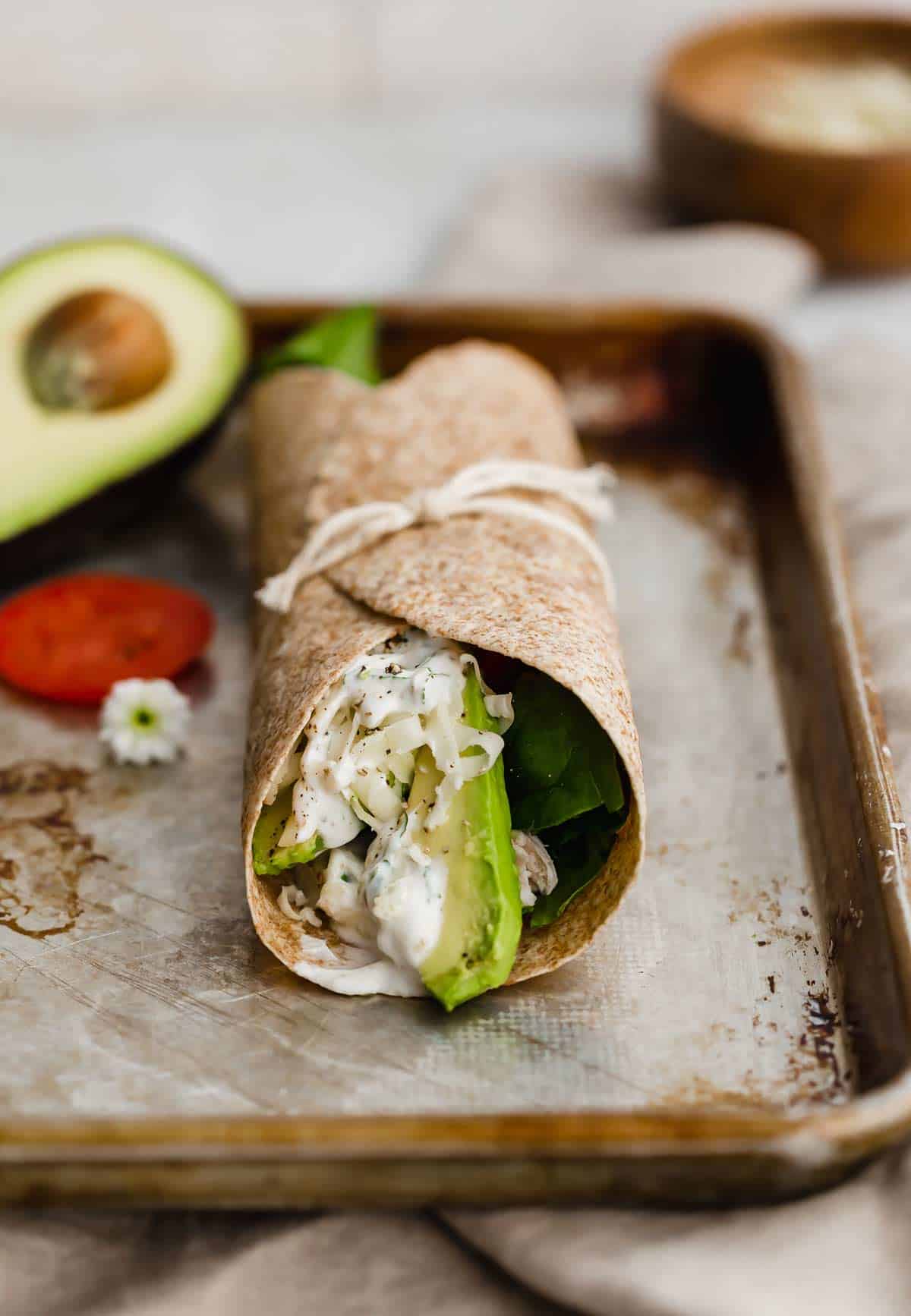 Healthy Chicken Wrap