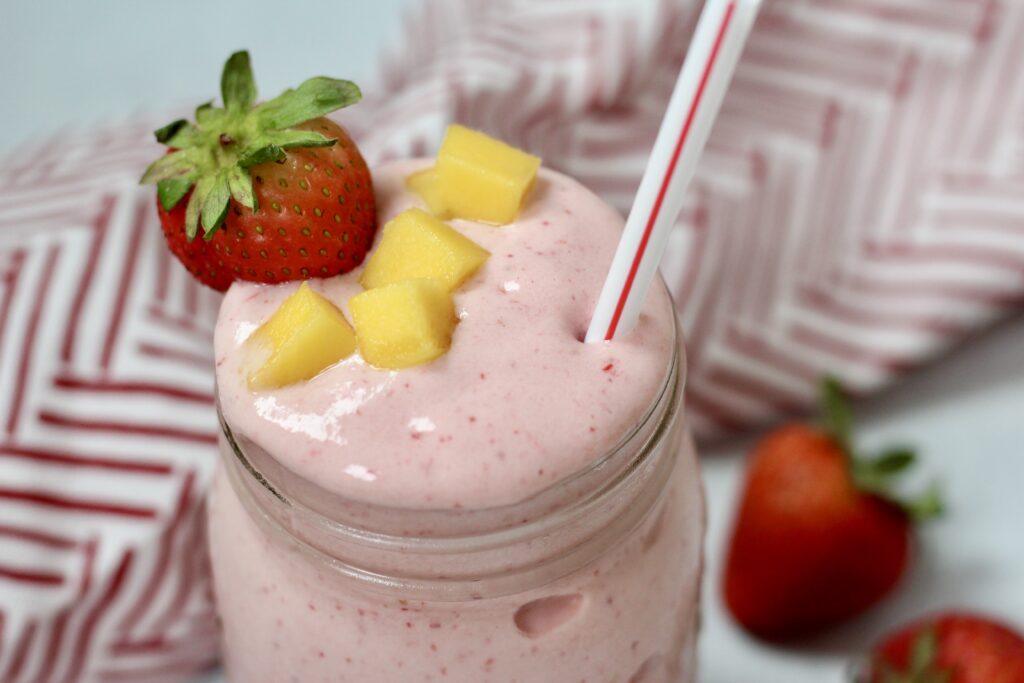 Strawberry Protein Smoothie
