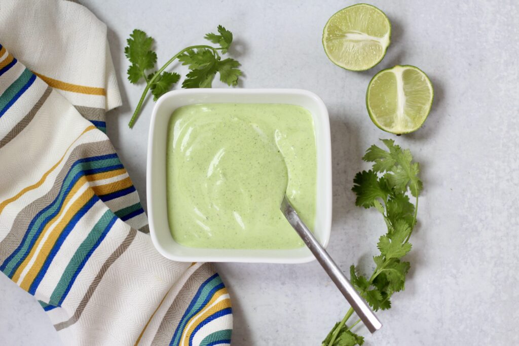 Cilantro Lime Crema