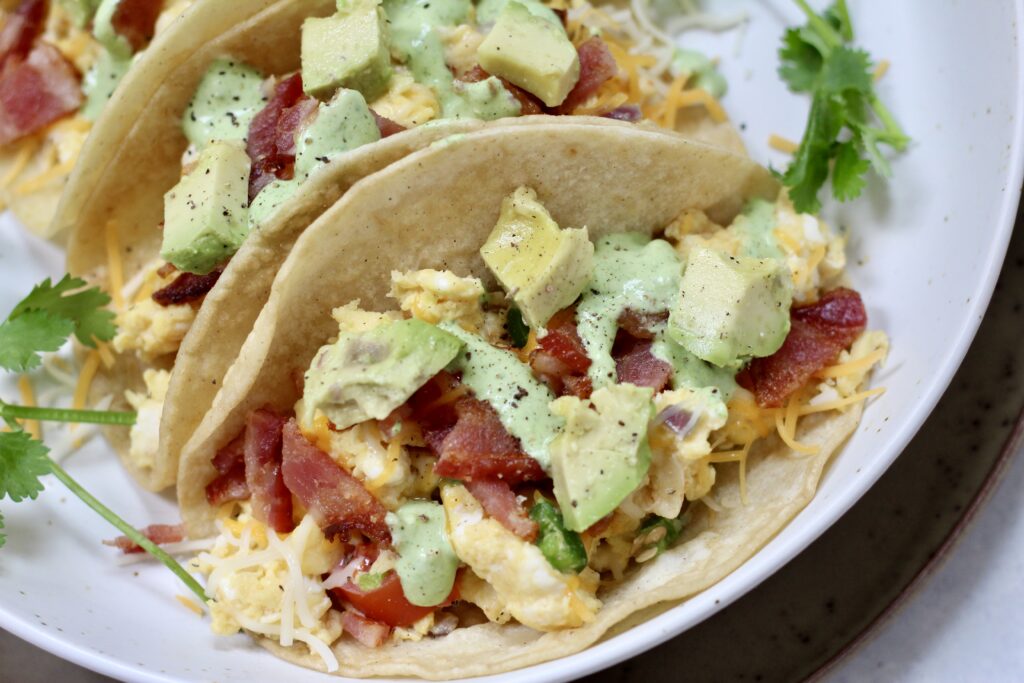 Toppings for Breakfast Tacos