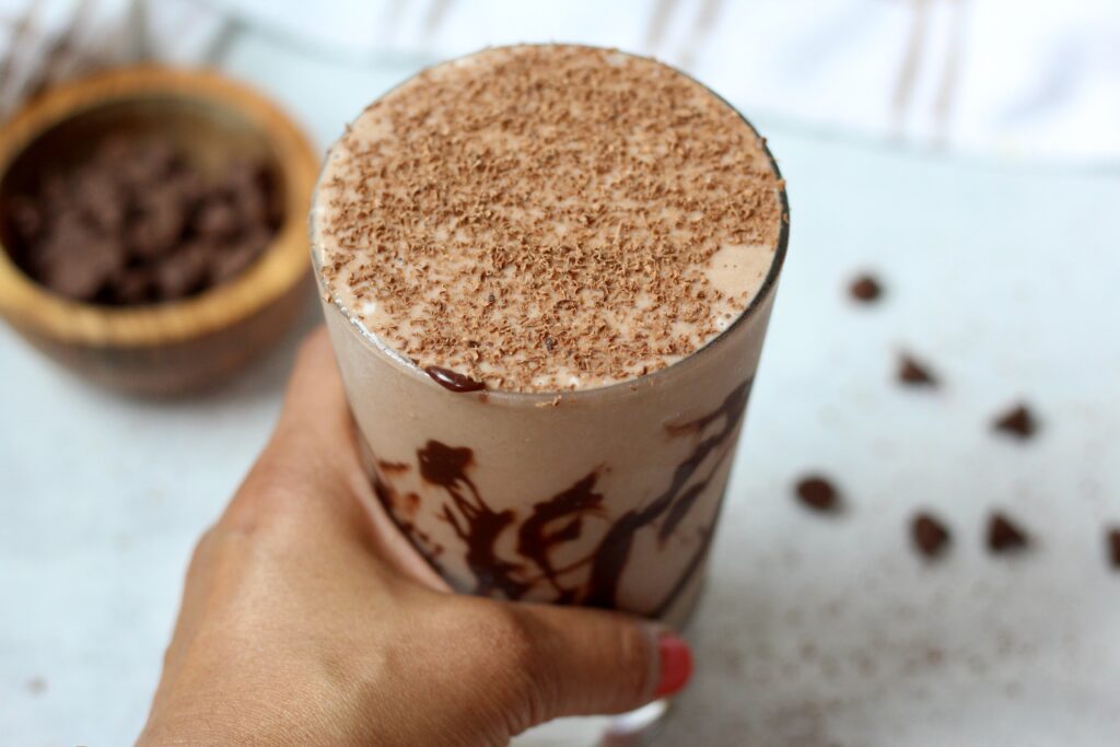Chocolate Smoothie Held