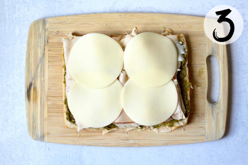 Top with provolone cheese