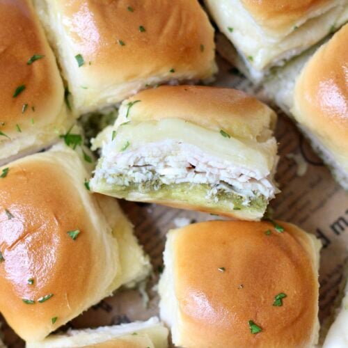 Turkey Sliders Up Close