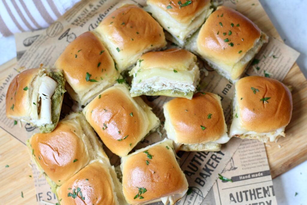 Turkey Pesto Sliders